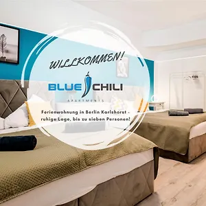  Apartment Blue Chili 31 - Stadtwohnung Fuer 7 - Modern Zentral Karlshorst Wlan
